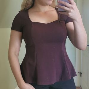 Peplum top